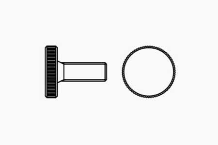 LAT KNURLED THUMB SCREWS