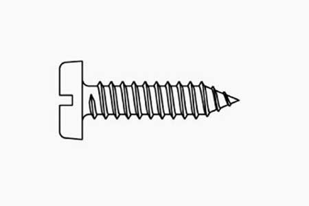 SLOTTED PAN HEAD TAPPING SCREWS
